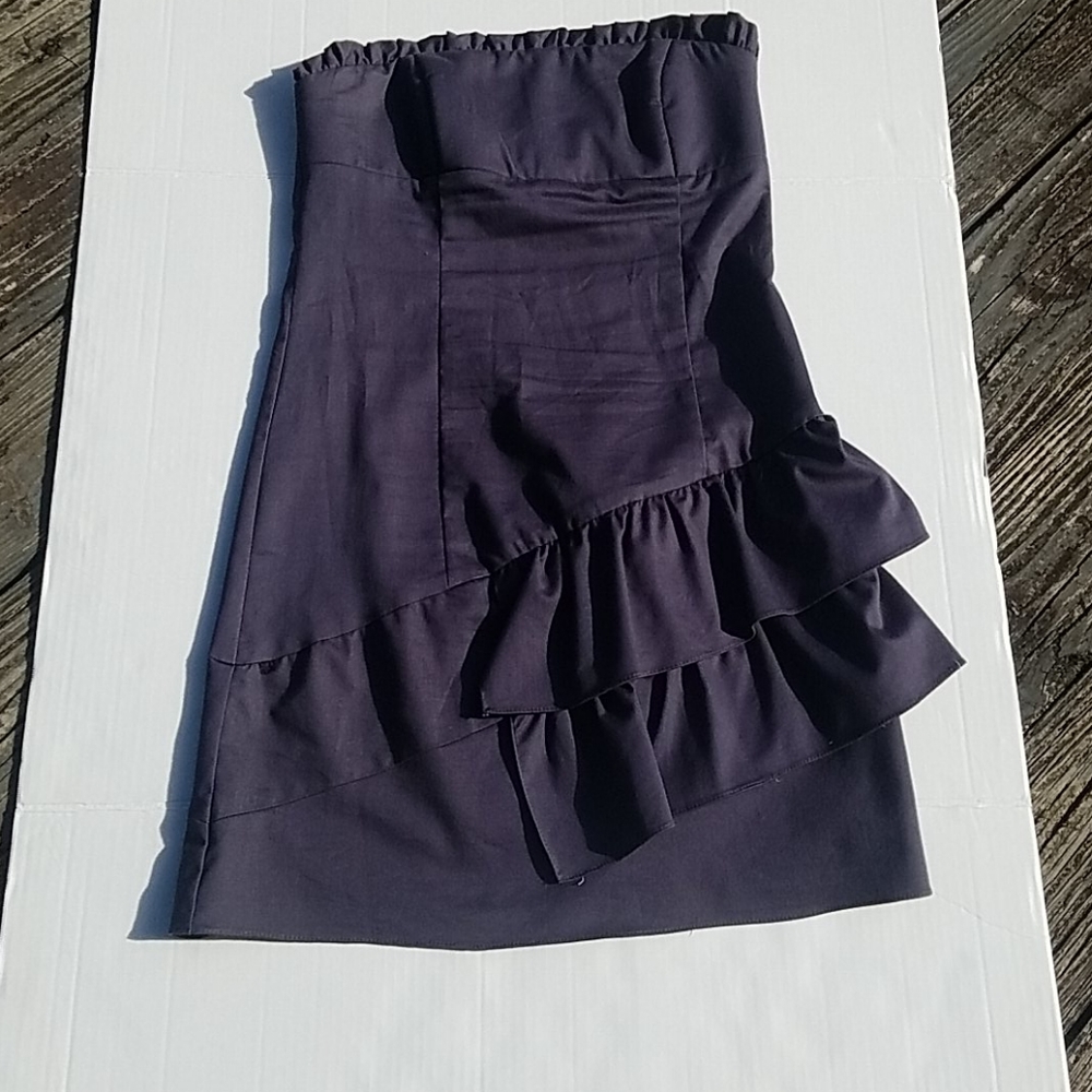 JUMP GIRL junior gray strapless sundress